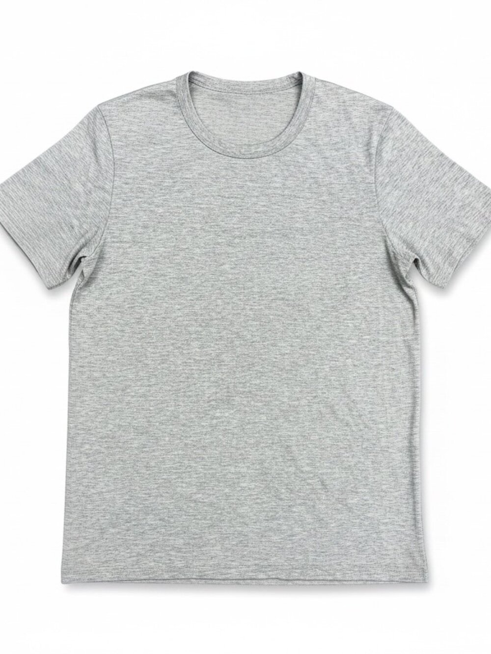 Lululemon Men's Grey Heathered Crewneck T-Shirt Sz M